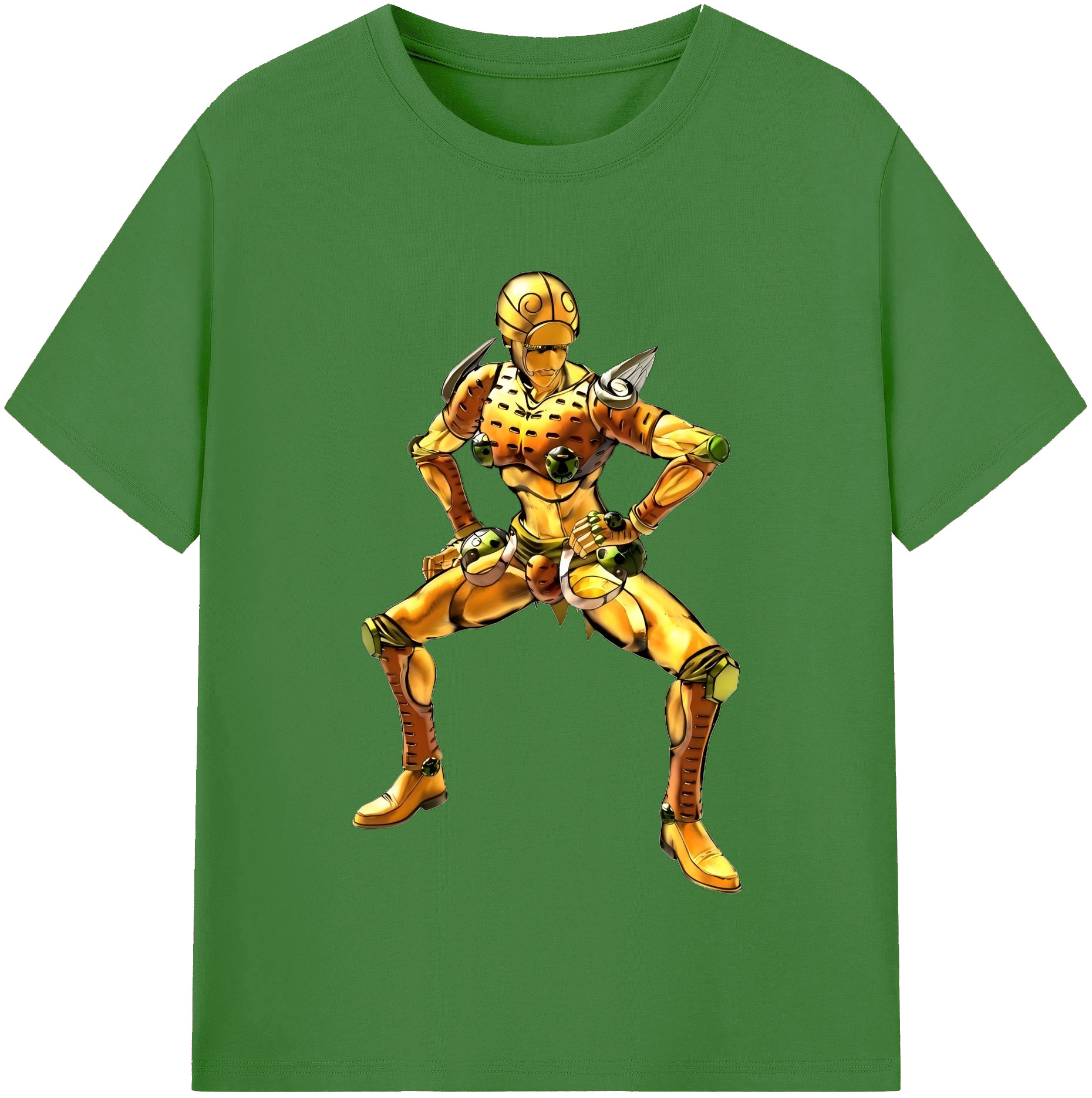 （画像用） ジョジョの奇妙な冒険 ジョルノ?ジョバァーナ JoJo's Bizarre Adventure Giorno Giovanna レディースカジュアルプリントTシャツ（綿100％）